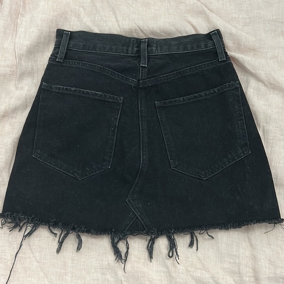 black Agoldge mini skirt - Picture 2 of 3